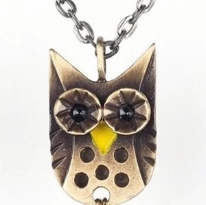 Lil Scratch Owl Necklace
